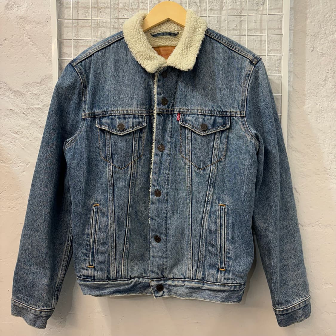 리바이스 쉐르파 데님 자켓 M 상품이미지1