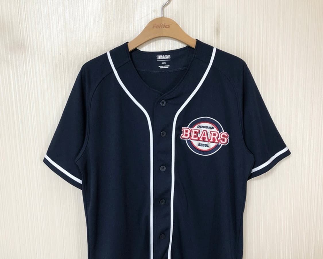 KBO 두산베어스 원정유니폼/져지 90(S) #32 김재환 상품이미지2