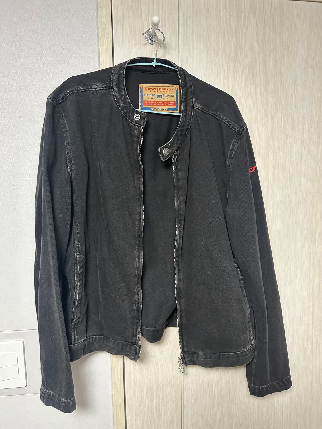 디젤 D글로리 자켓 다크그레이 L 판매 상품이미지3