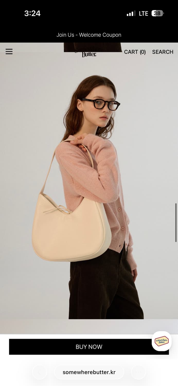 썸웨어버터 hoa bag (ivory) 상품이미지1