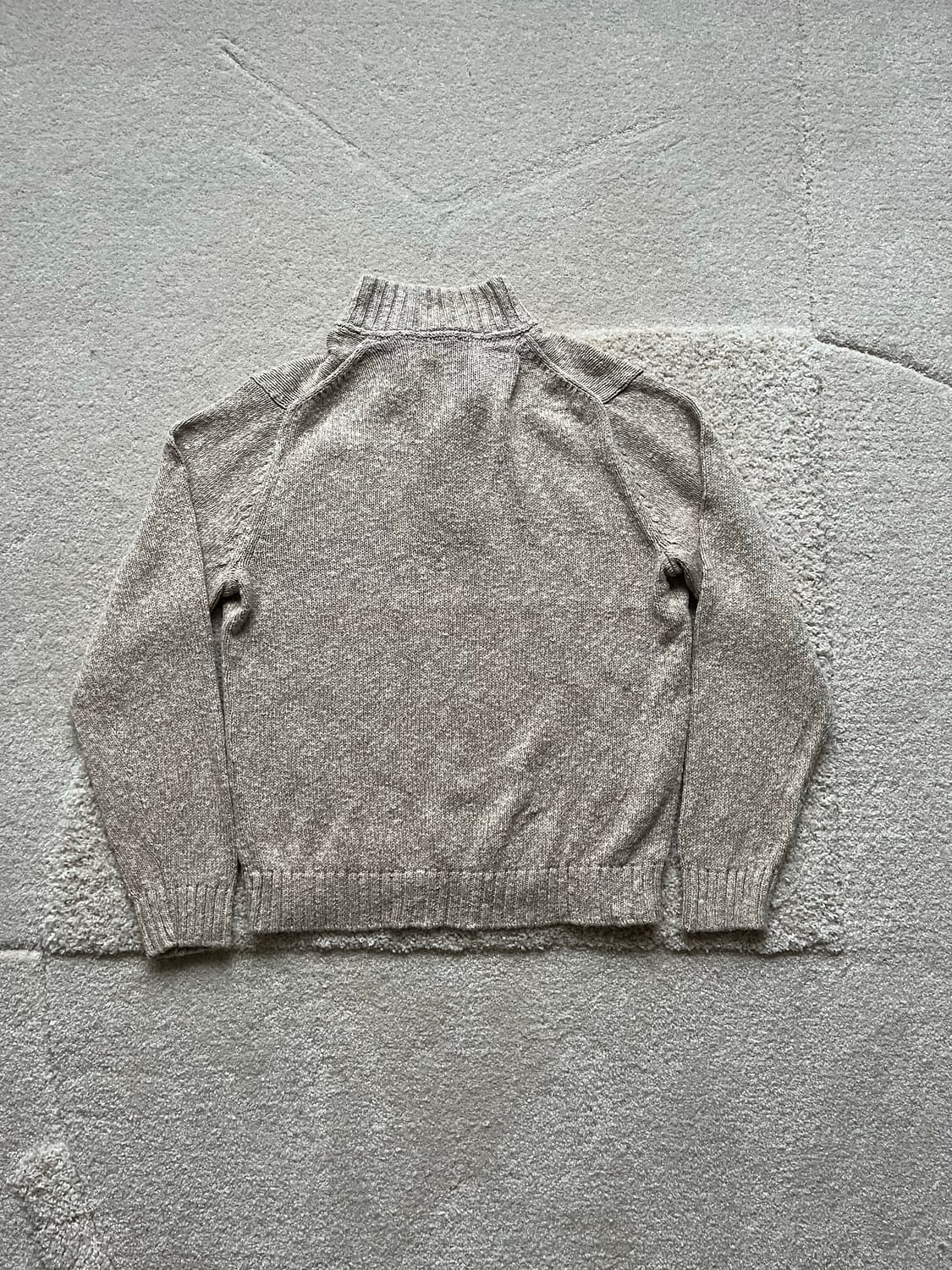 90s L.L.Bean 램스울 폴로넥 스웨터 (100-103) 상품이미지6