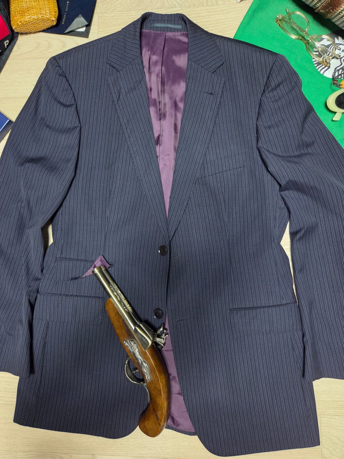(~3~회 착용)(cerruti)HUGO BOSS  수트 자켓 정장 상품이미지2