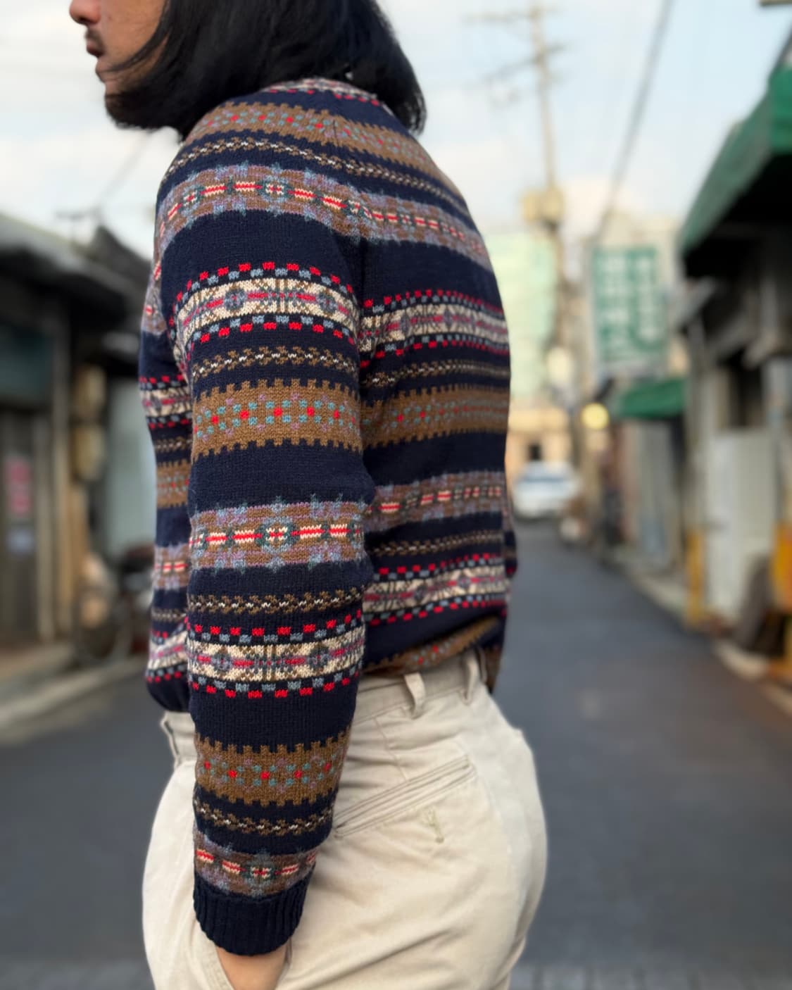 제이크루 램스울 페어아일 스웨터 M 상품이미지8