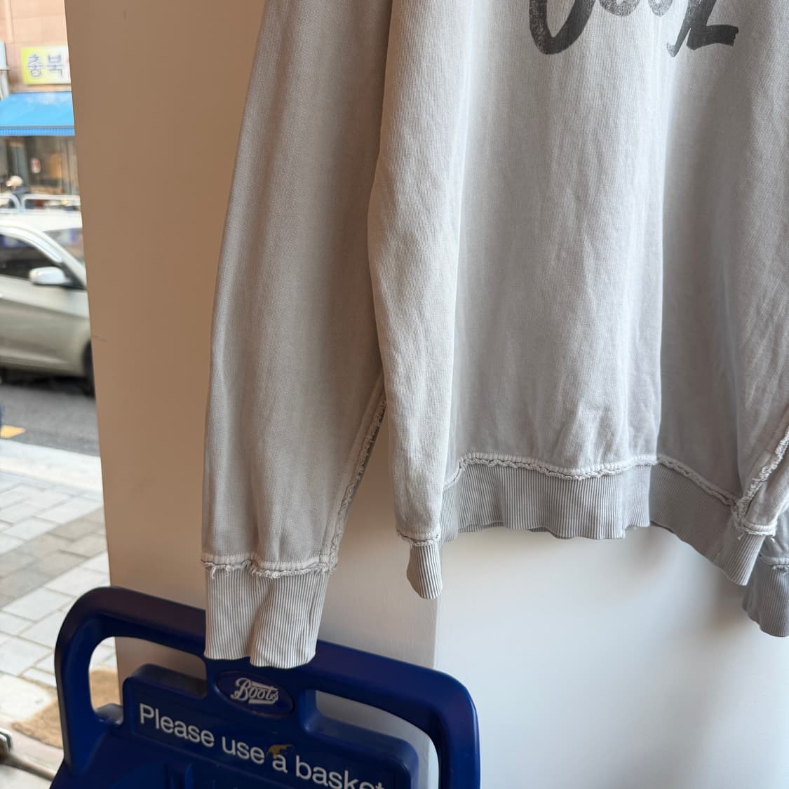 골든 구스 디스트레스드 컷오프 후드 상품이미지3