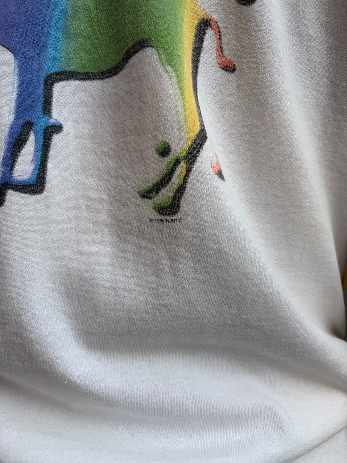 90‘s Camel Cigarettes Rainbow logo T 상품이미지4