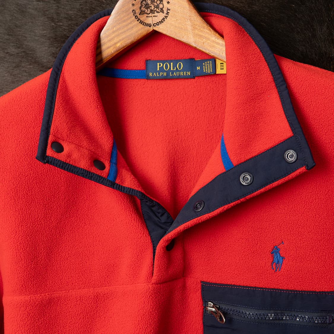 [M] 폴로 랄프로렌 모크넥 플리스 풀오버  상품이미지3