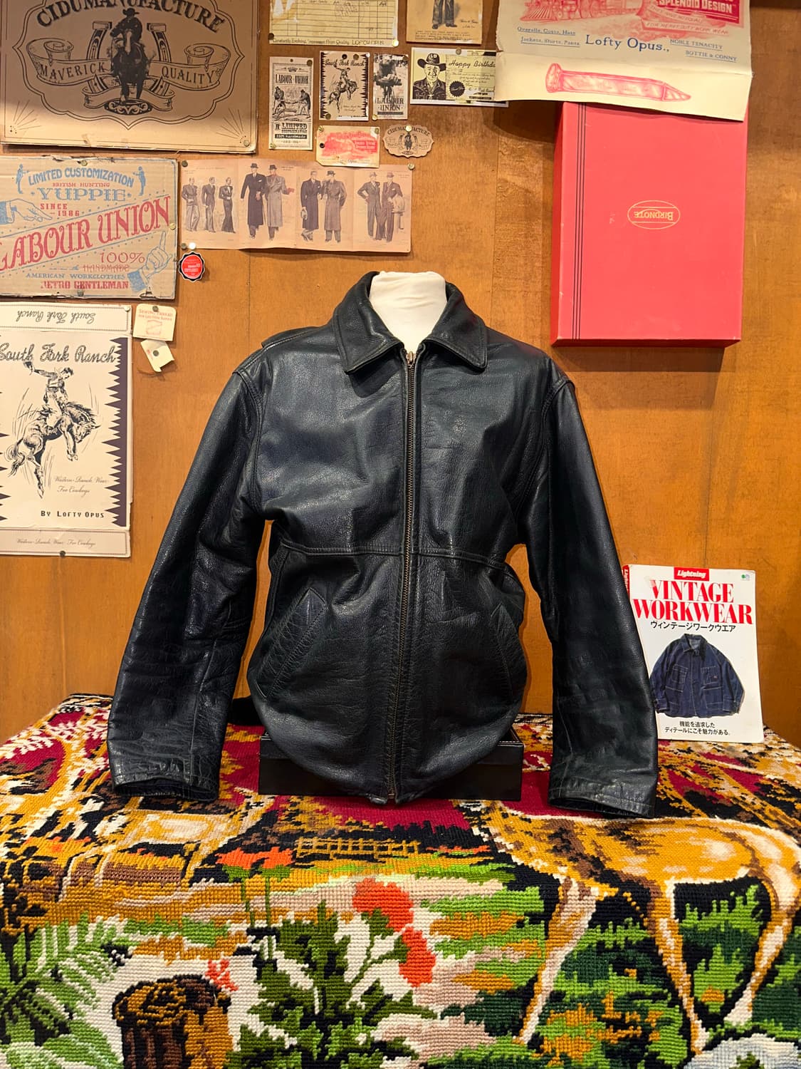 ( M-L ) 스포츠가죽자켓 레더자켓 소가죽자켓 양가죽자켓 상품이미지3