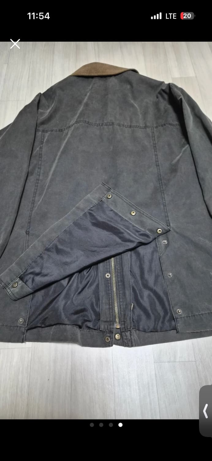 ZARA 자라 헌터 왁스 자켓 L 상품이미지4