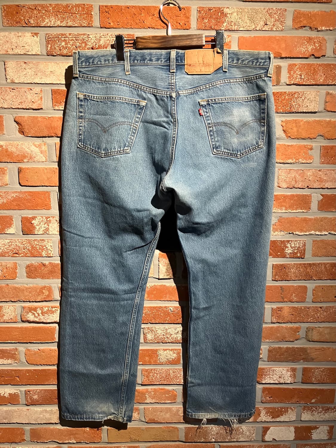 90s USA 빈티지 리바이스 501 데님 팬츠 빅사이즈 상품이미지5