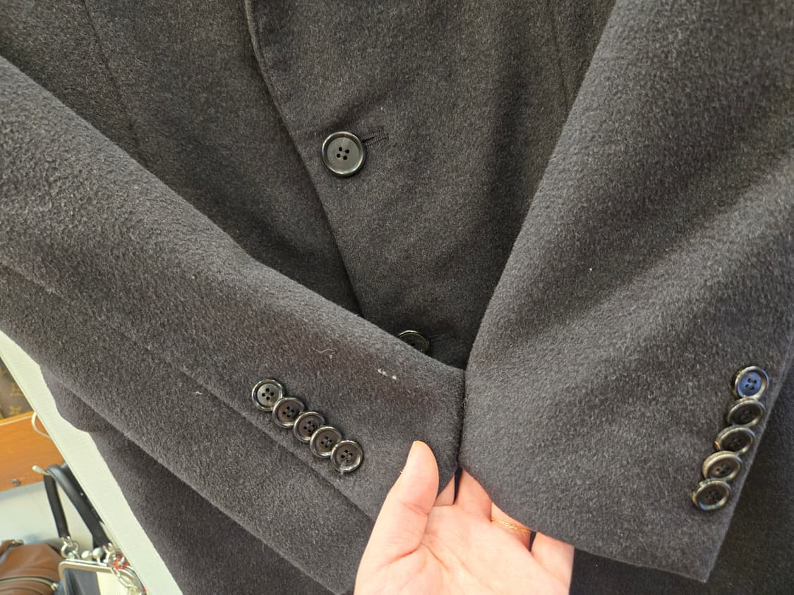 [쿨거환영]SOLID HOMME 캐시미어 블렌드 싱글 코트  상품이미지4