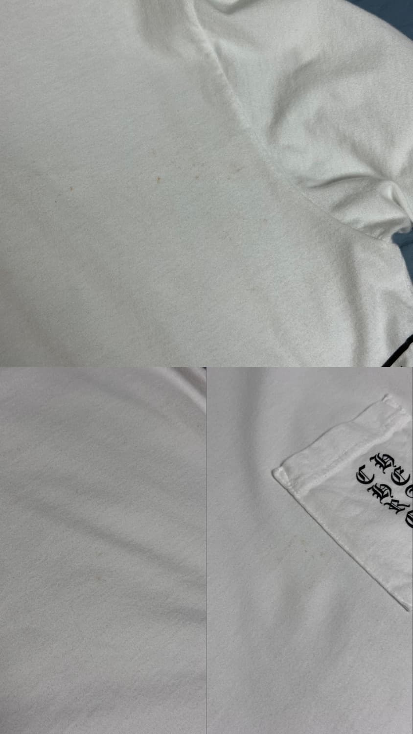 (국내택) 크롬하츠 사이드 스크롤 로고 반팔 L 상품이미지9