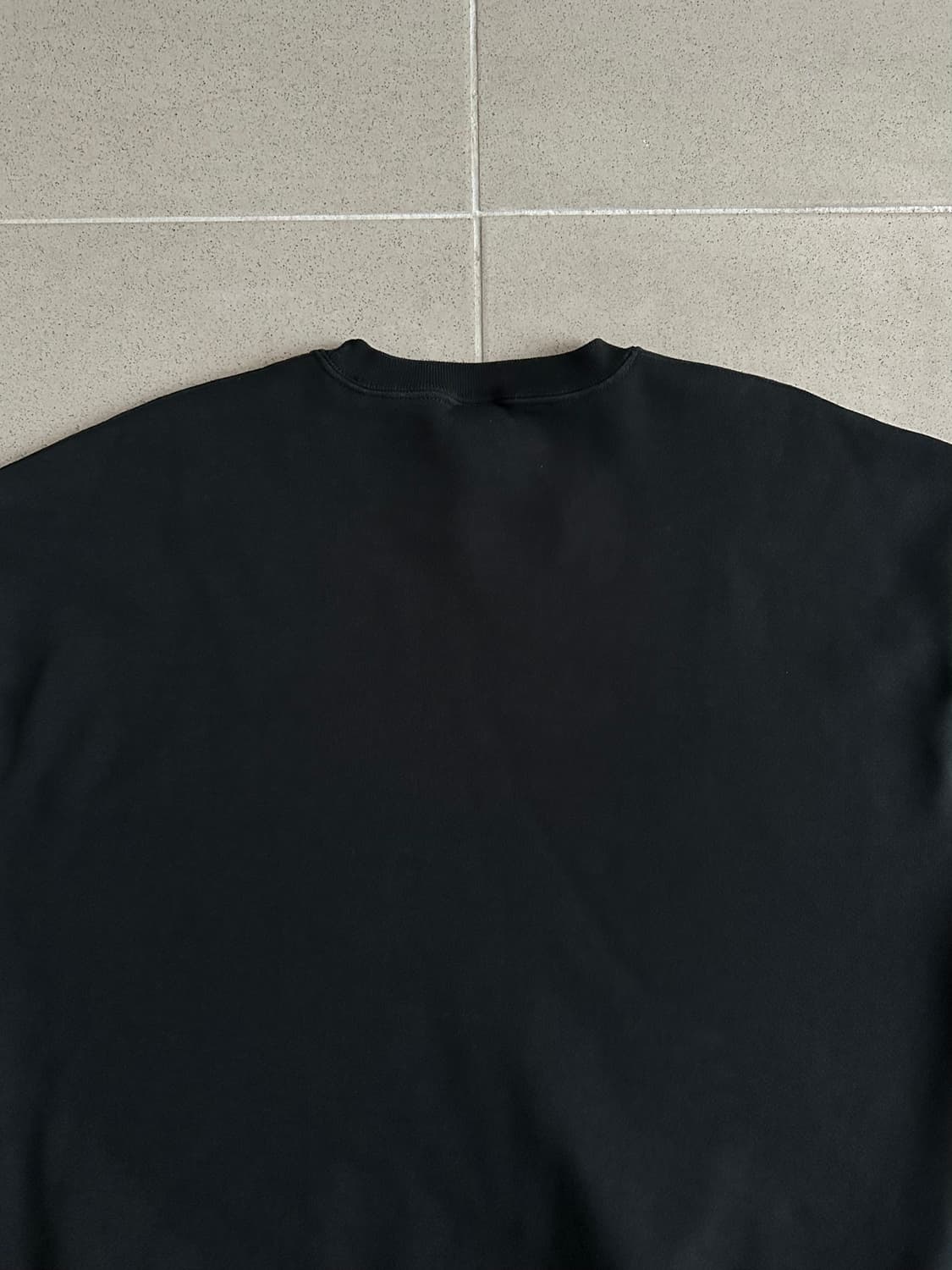 90s 빈티지 러셀 스웻셔츠 블랙 XL 상품이미지5