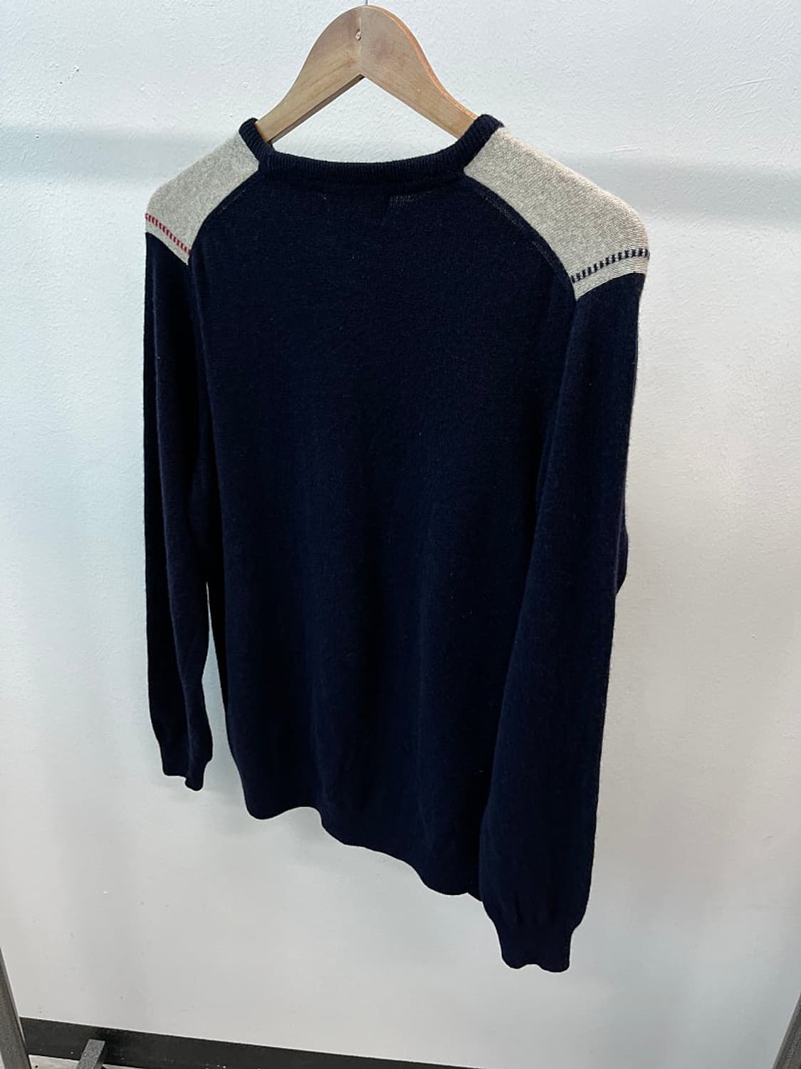 100) 바버 체크 울니트 상품이미지7