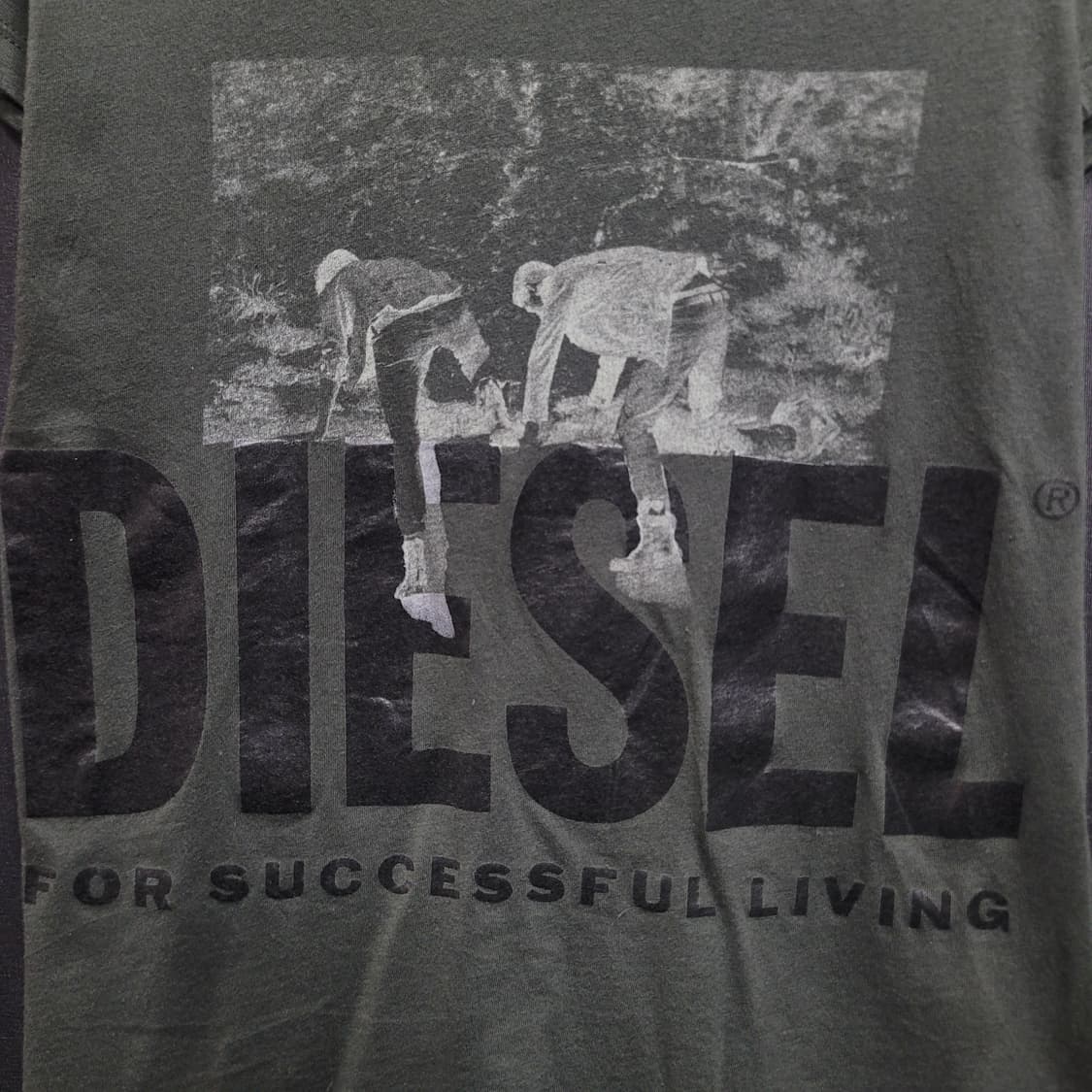 Diesel 디젤 빈티지 아카이브 빅 프린팅 로고 셔츠 상품이미지2