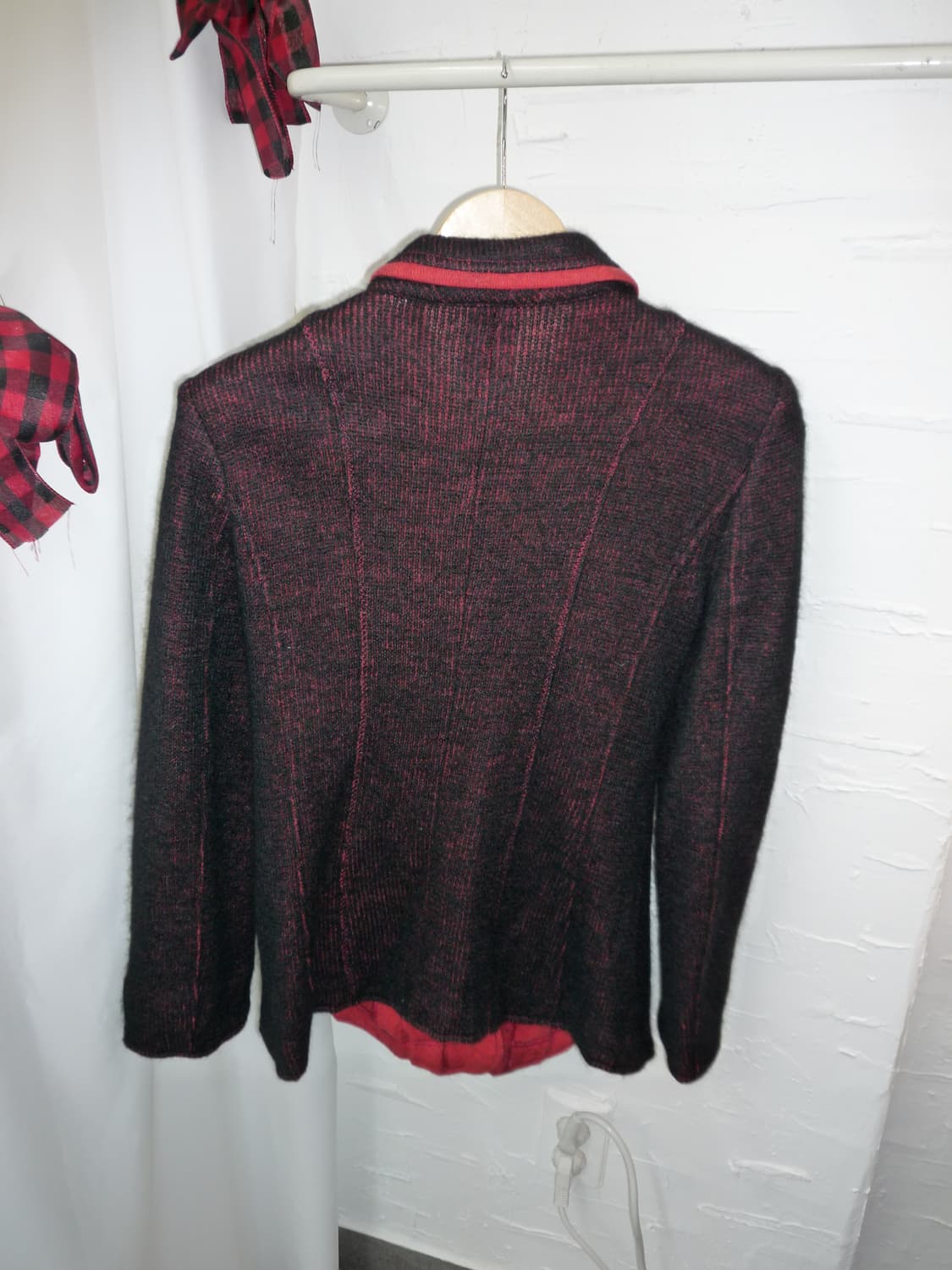 Redline black cardigan 상품이미지7