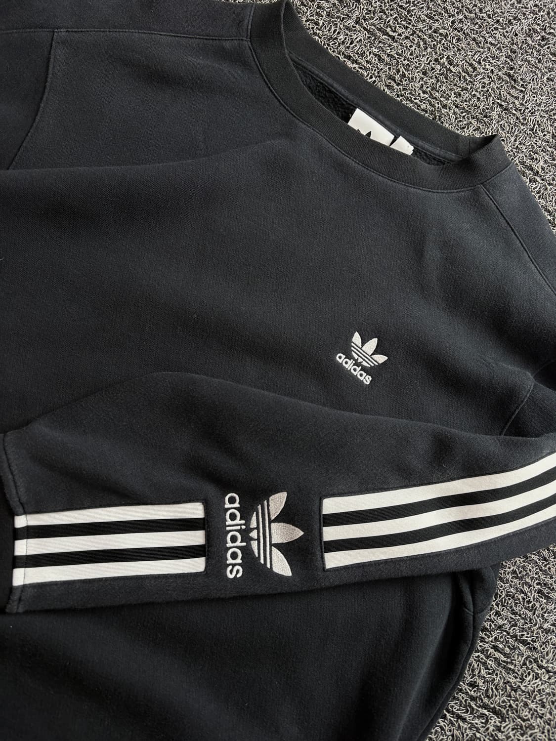 아디다스 트레포일 박시핏 트랙 스웻 셔츠 3852 상품이미지3