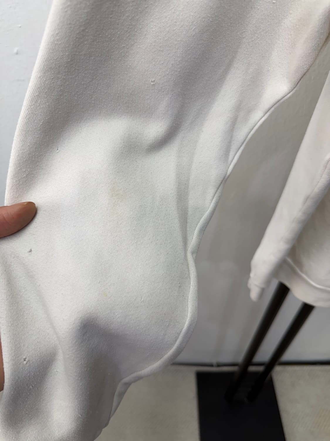 정품) 앙팡리쉬 데프리메 여성 흰색 맨투맨 S 상품이미지3