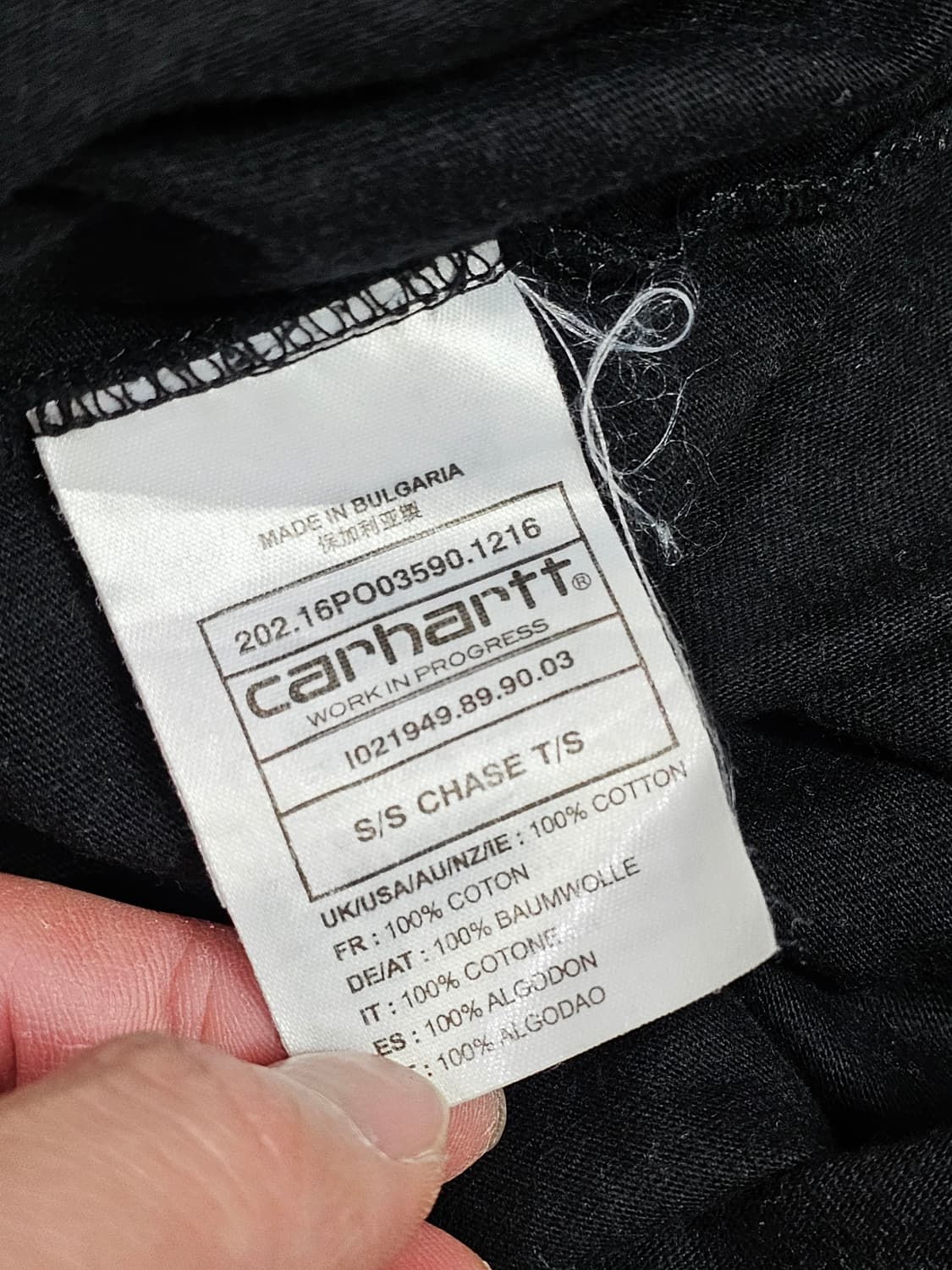 [L] 칼하트 WIP 체이스 반팔 티셔츠 상품이미지5