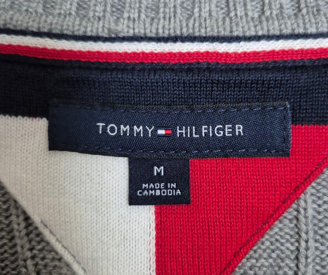 타미힐피거 꽈배기 니트 상품이미지2