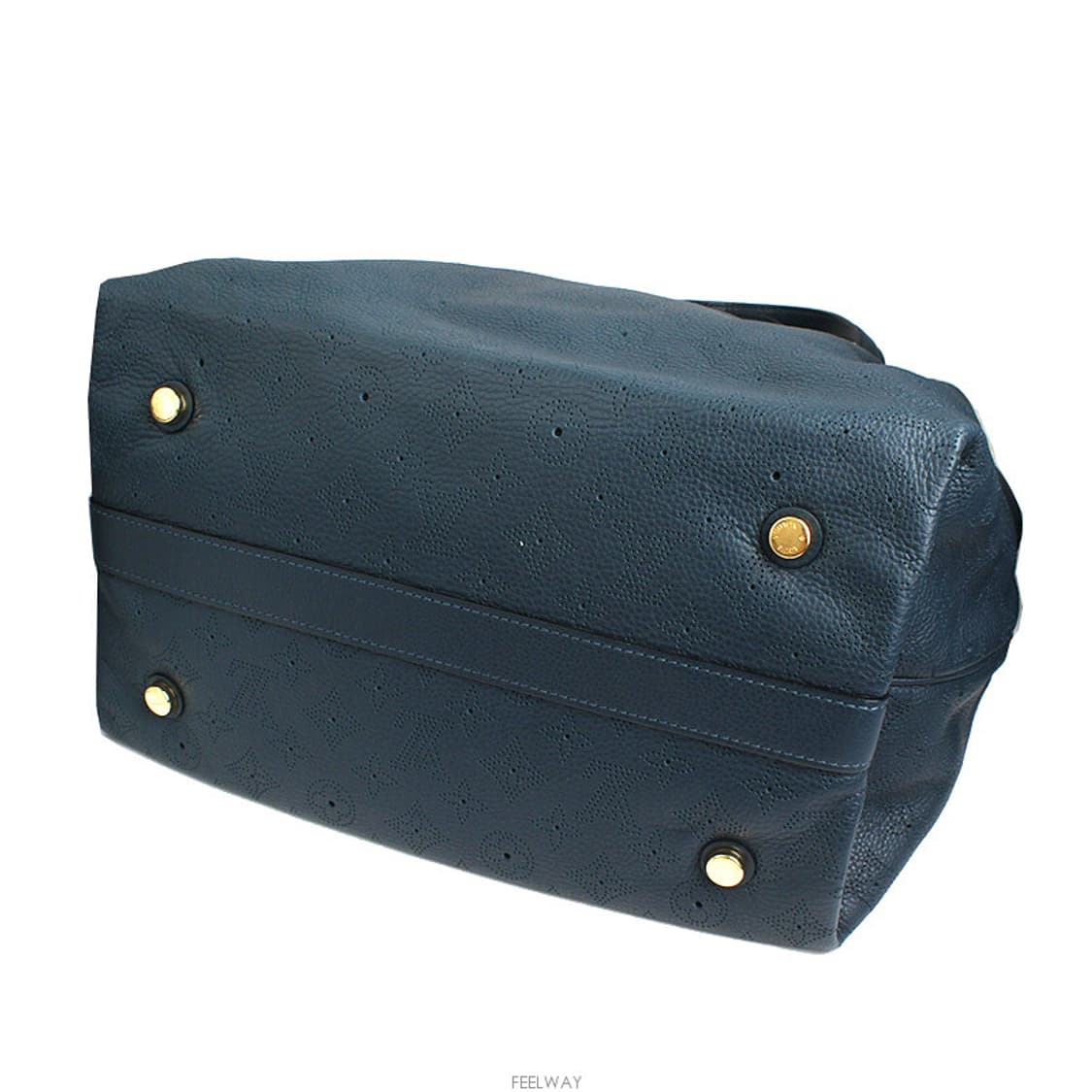 루이비통 마히나 금장 틸블루 토트백 상품이미지4