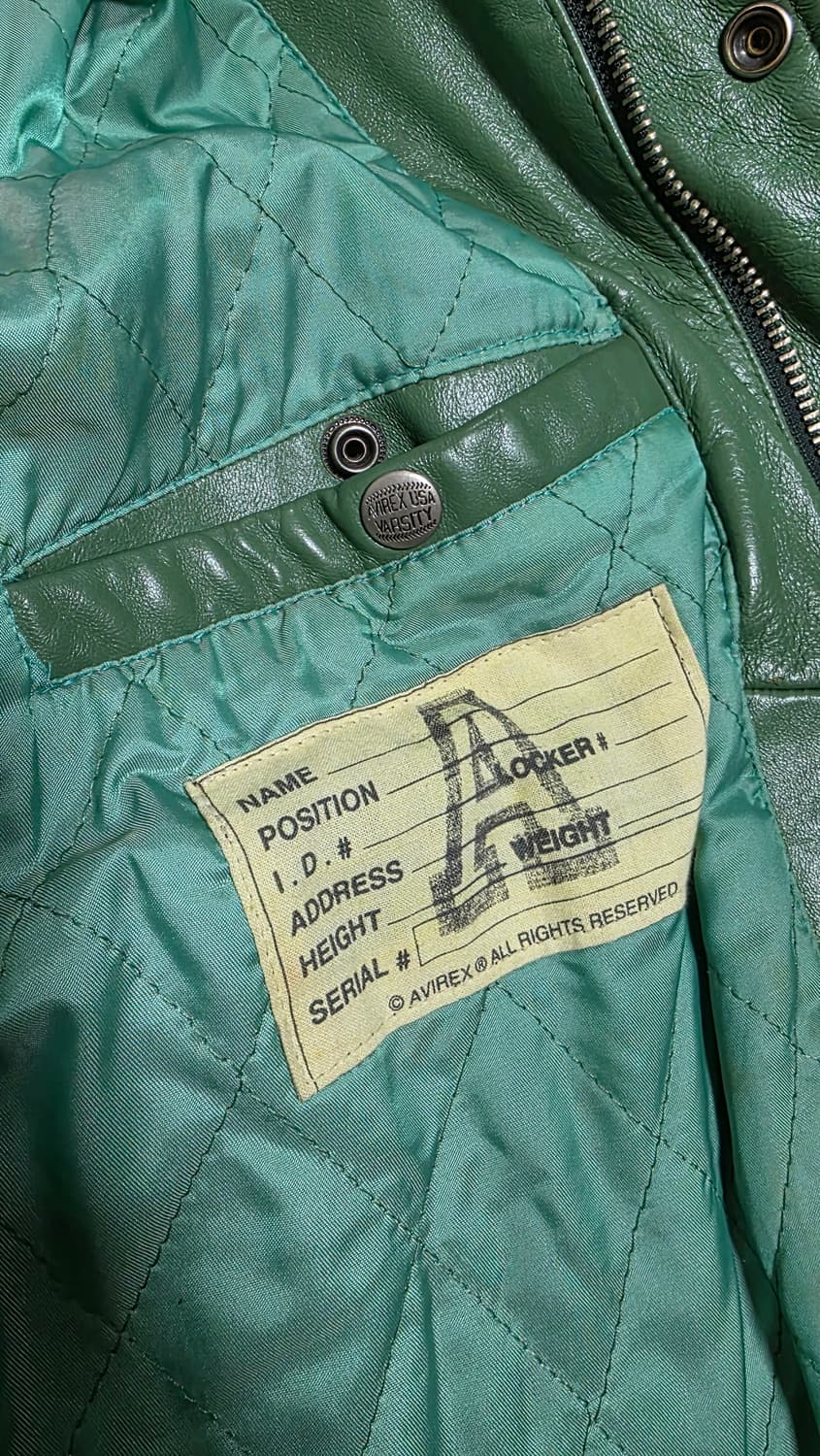 Avirex 아비렉스 가죽 자켓 상품이미지7