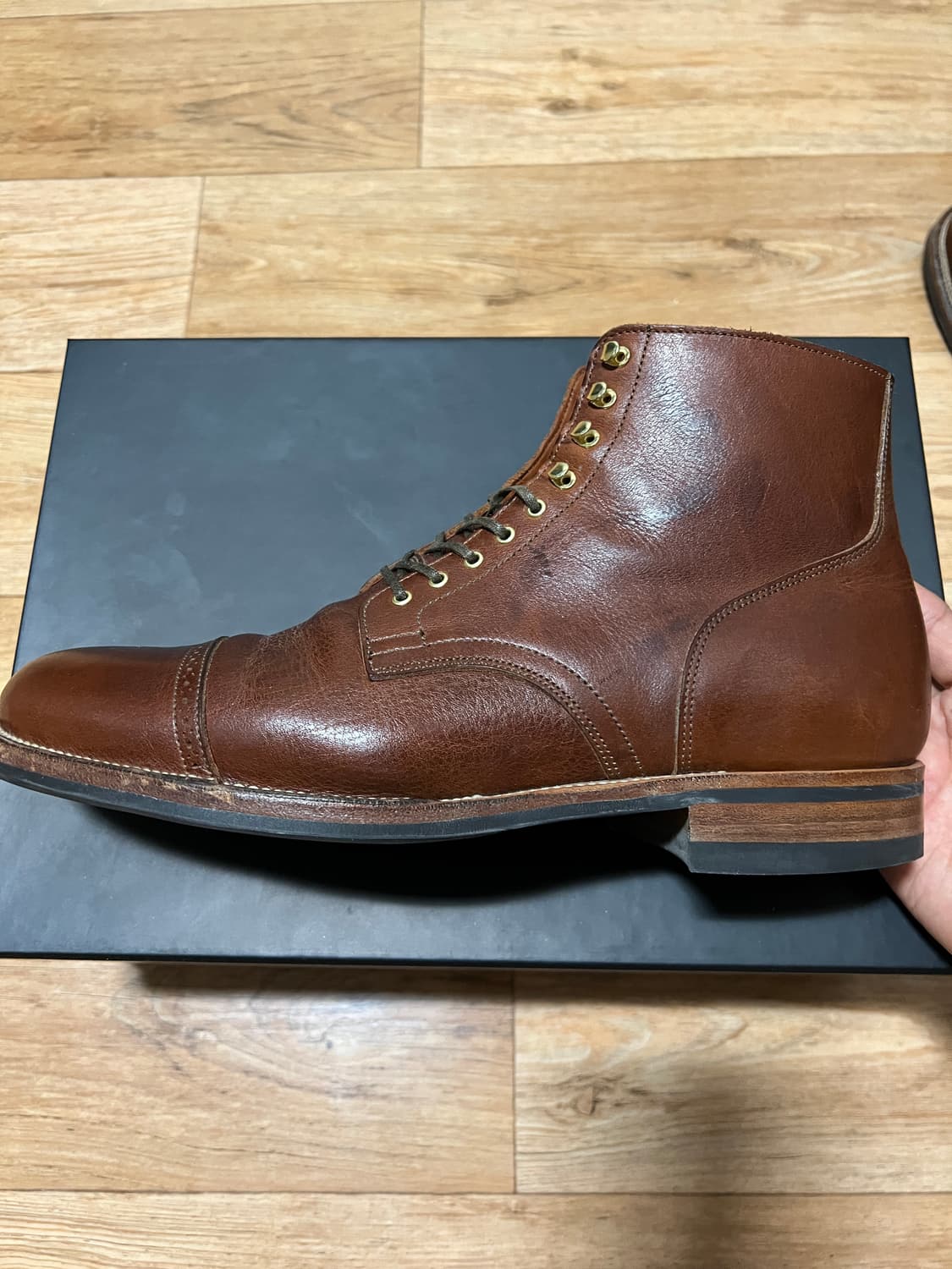 바이버그 2030 서비스부츠 9E whiskey regency calf 상품이미지3