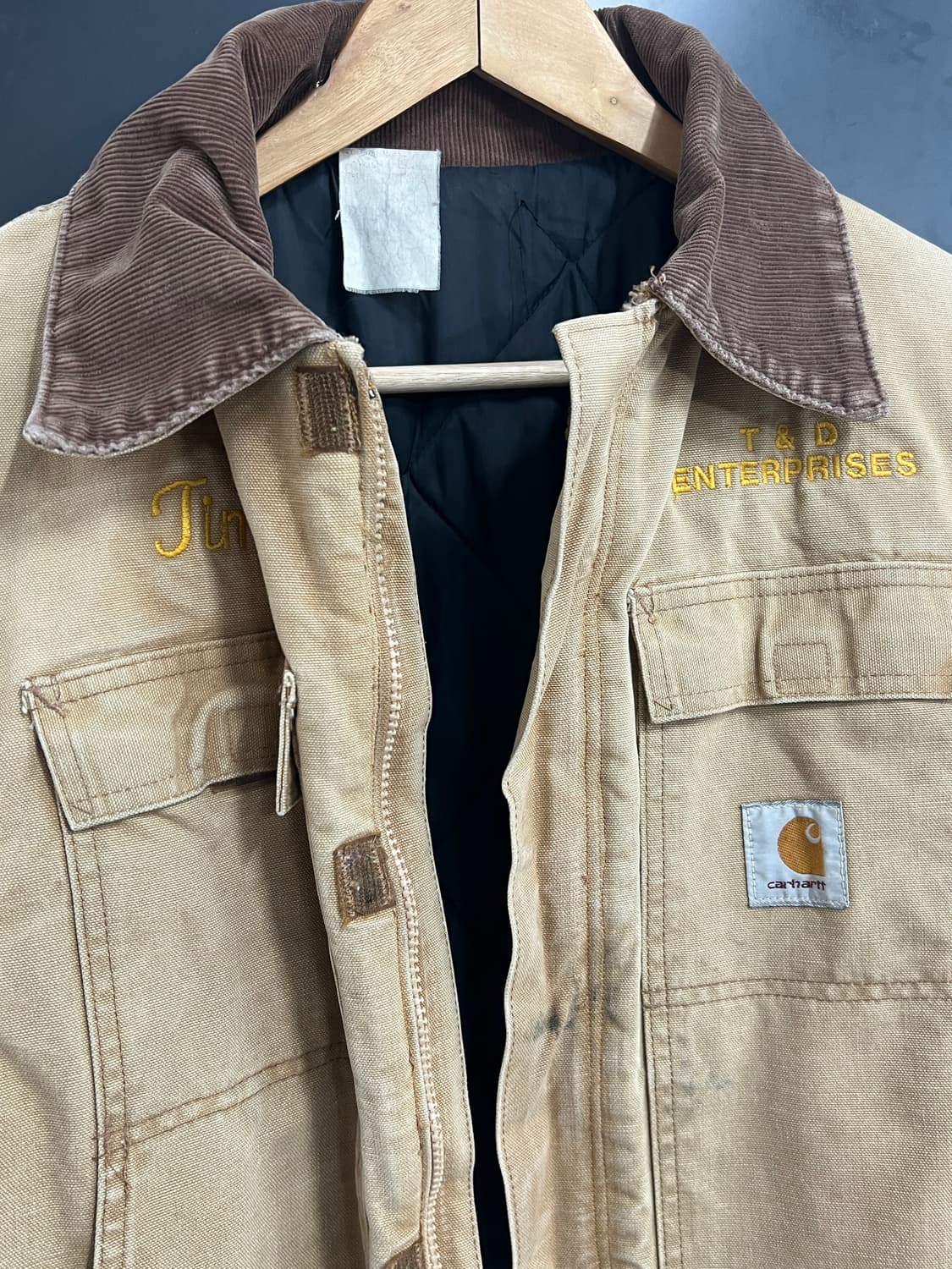 Carhartt 칼하트 트래디셔널 컨버스 워크 자켓 상품이미지4