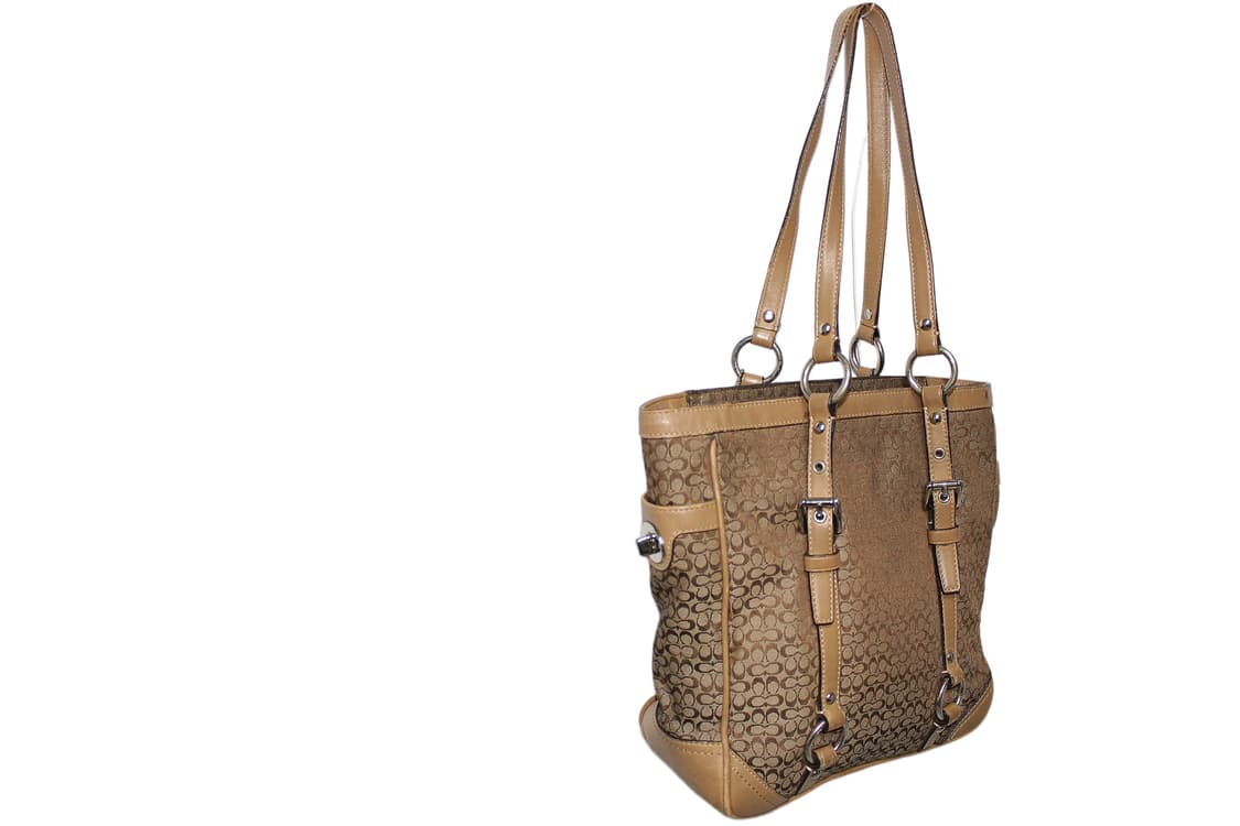 2000s COACH Y2K 코치 모노그램 숄더백  상품이미지5