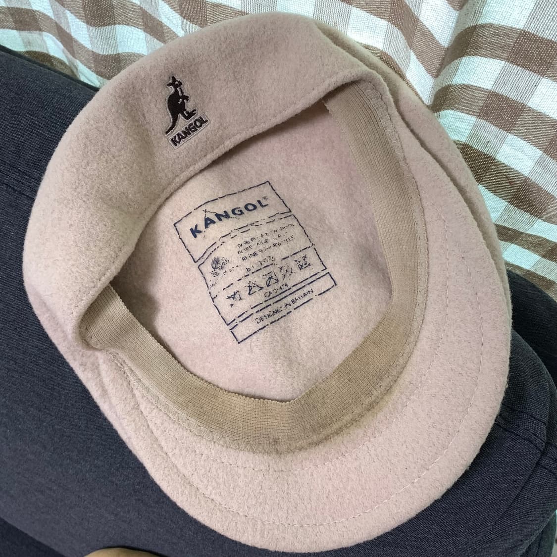 캉골 베이지 베레모 헌팅캡 상품이미지2