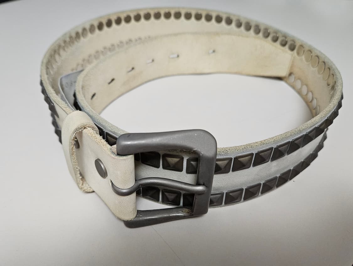 요지 야마모토 스터드 벨트  상품이미지1