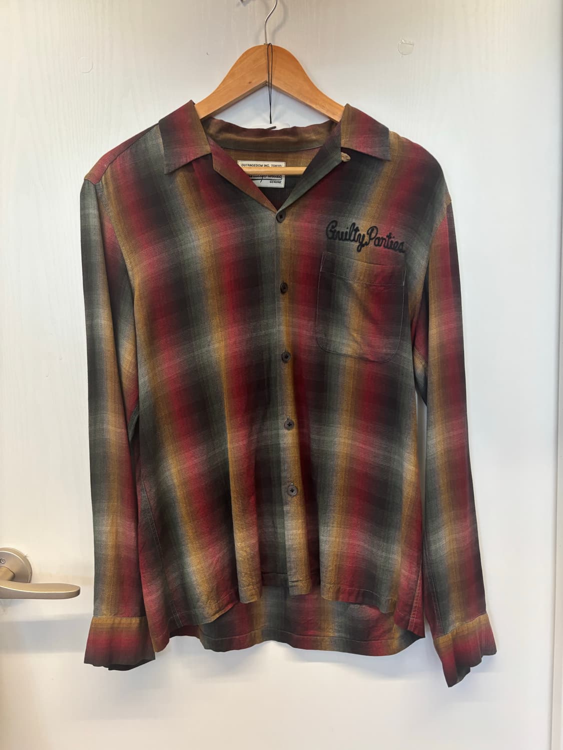 Wacko maria flannel shirt 상품이미지1