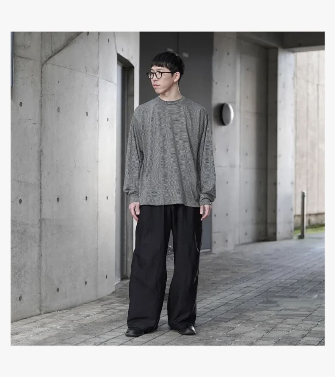 INTERIM - BORDER LONG SLEEVE 상품이미지3