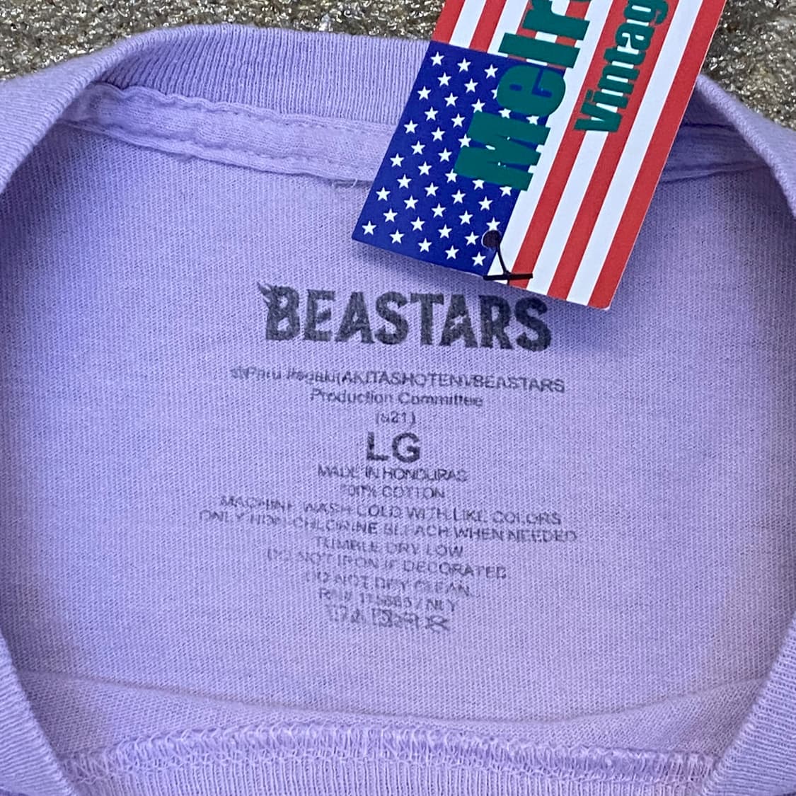 애니메이션 비스타즈 정픔굿즈 반팔티 상품이미지4