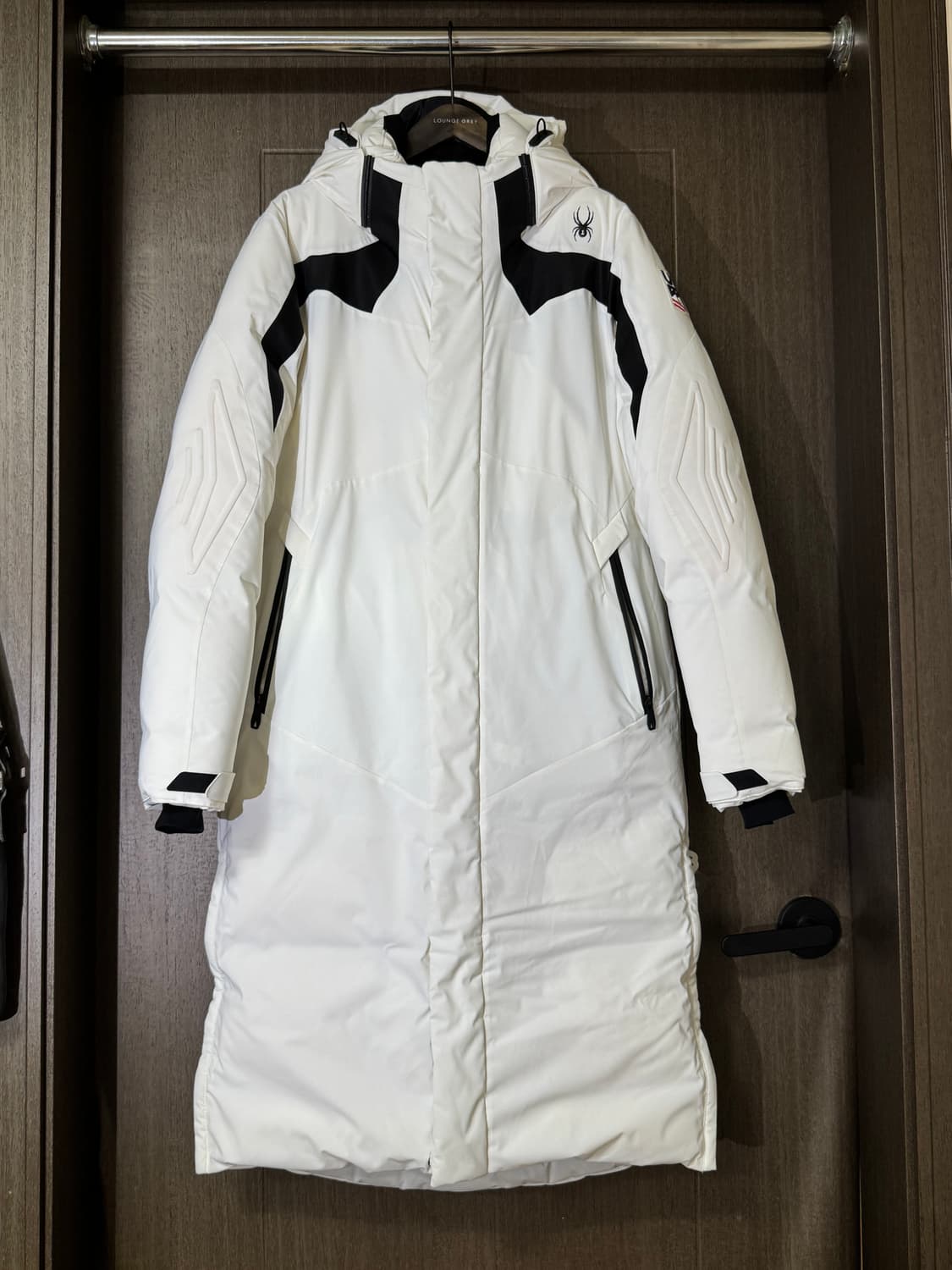 SPYDER 스파이더 U.S. SKI TEAM 롱다운 패딩 (화이트/s) 상품이미지1