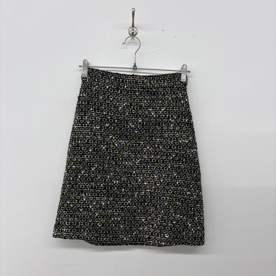 막스마라 블랙 트위드 미니스커트 상품이미지1