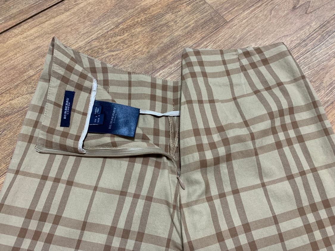 BURBERRY 버버리 런던 노바체크 패턴 카프리 팬츠 상품이미지9