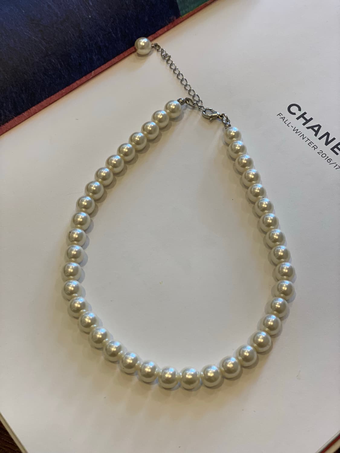 빈티지 모조진주 목걸이 상품이미지2