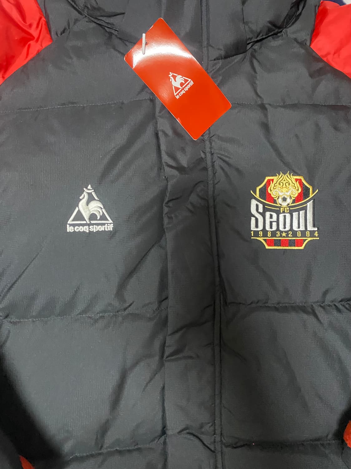 FC서울 14-15시즌 선수지급용 롱패딩 상품이미지2