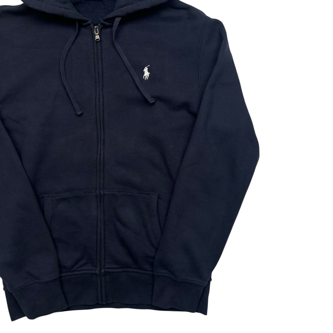 폴로 랄프로렌 화이트 포니 네이비 후드집업 L 상품이미지3