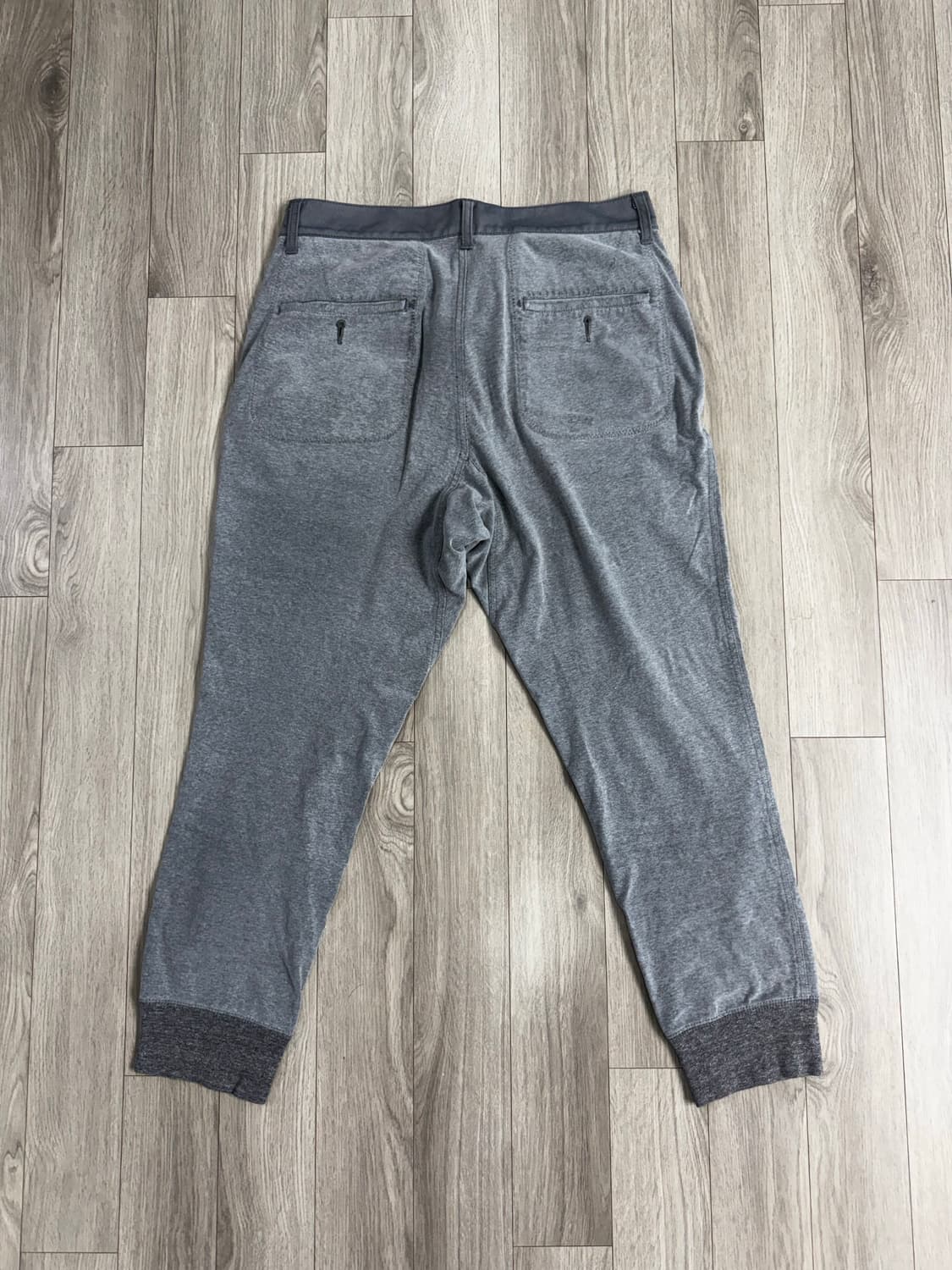 준야 와타나베 코튼 팬츠 그레이 상품이미지6