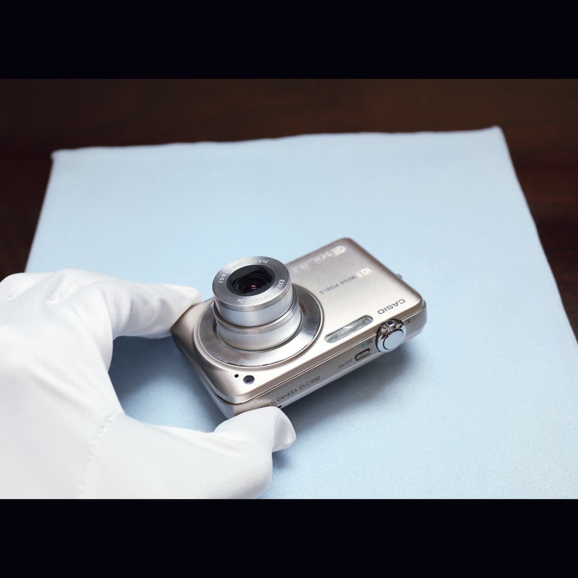 레어<준민트급>카시오 엑슬림 z1050 골드 빈티지 디카 상품이미지6