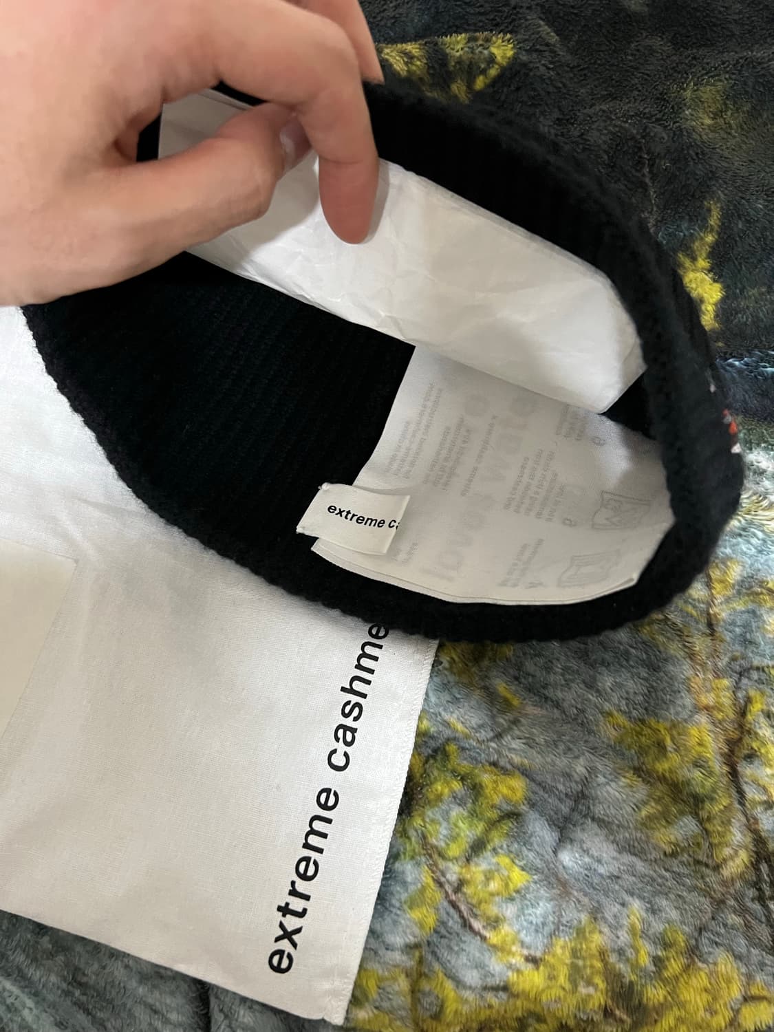 익스트림캐시미어 비니 블랙 상품이미지2