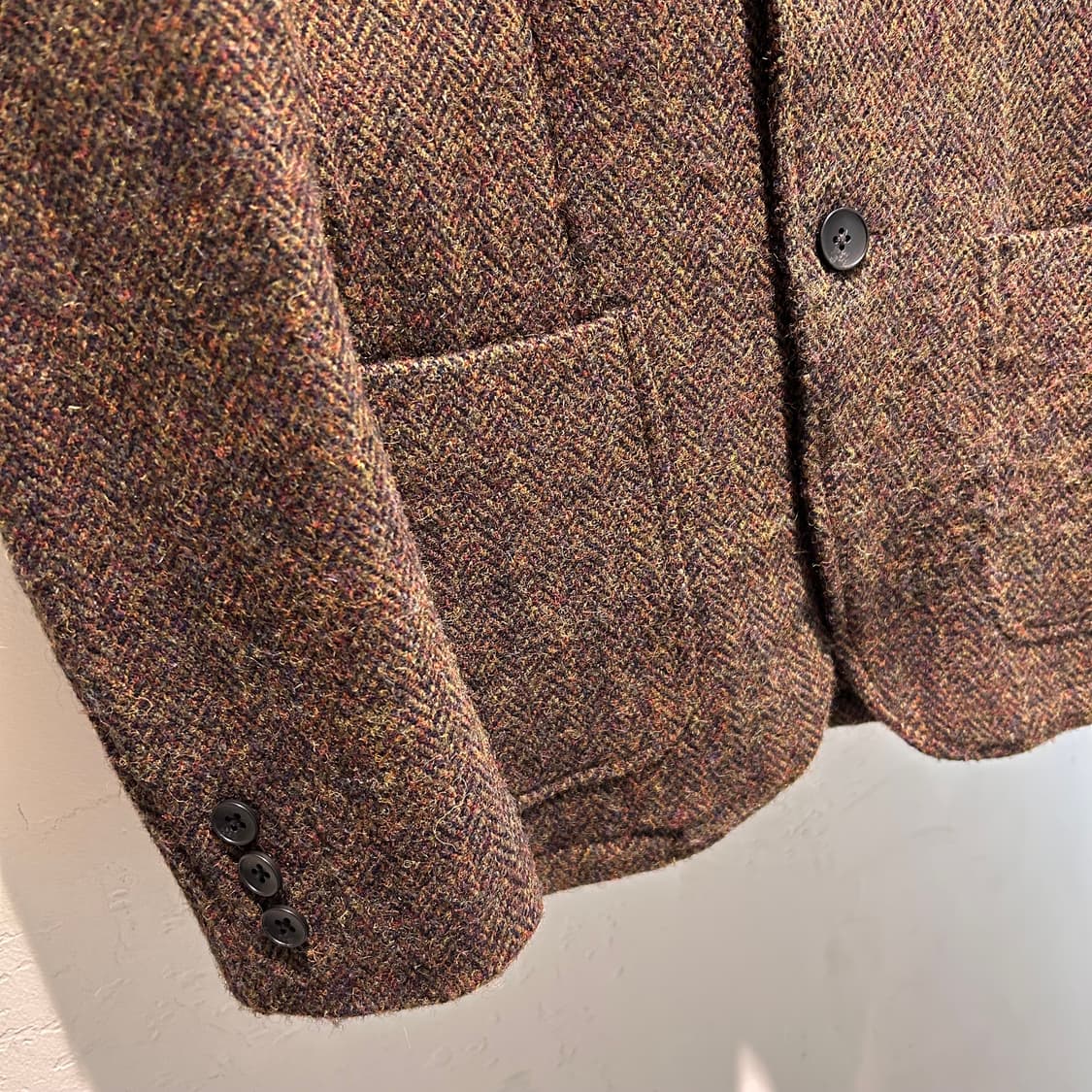 Harris Tweed Wool Jacket 상품이미지4