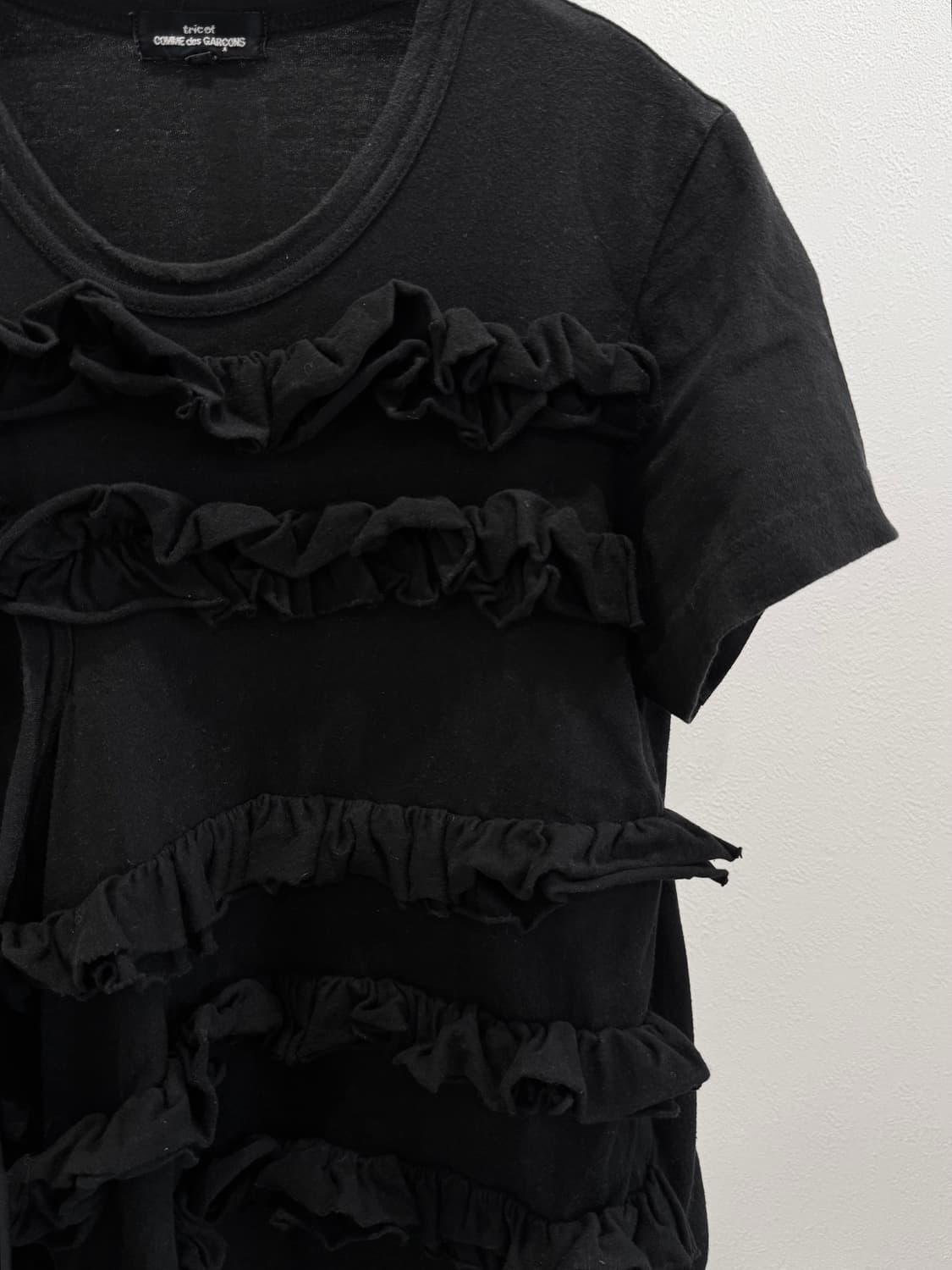 꼼데가르송 20aw 프릴 레이어드 티셔츠 상품이미지6