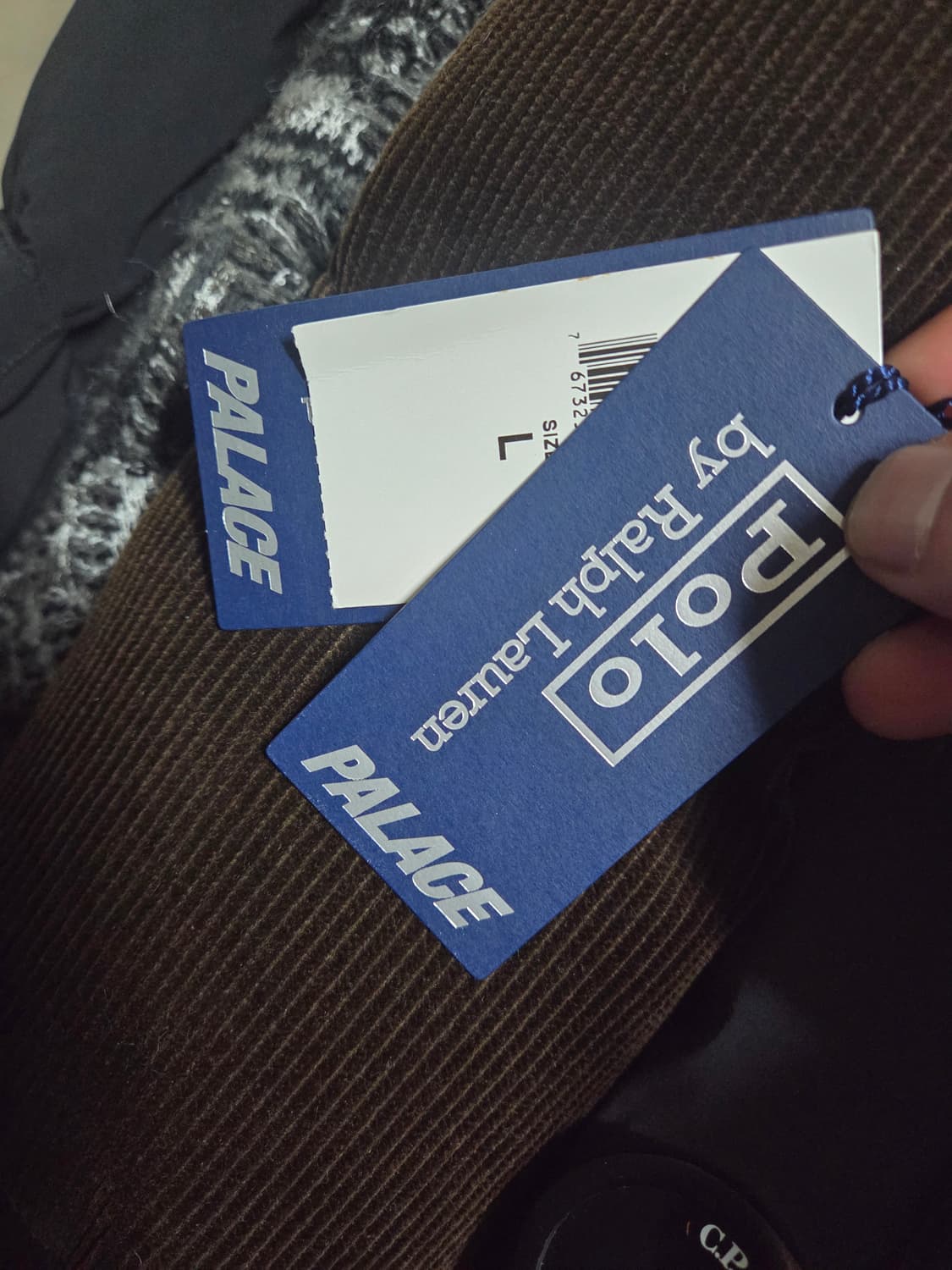 폴로x팔라스 코듀로이 패딩점퍼 라지사이즈 상품이미지6