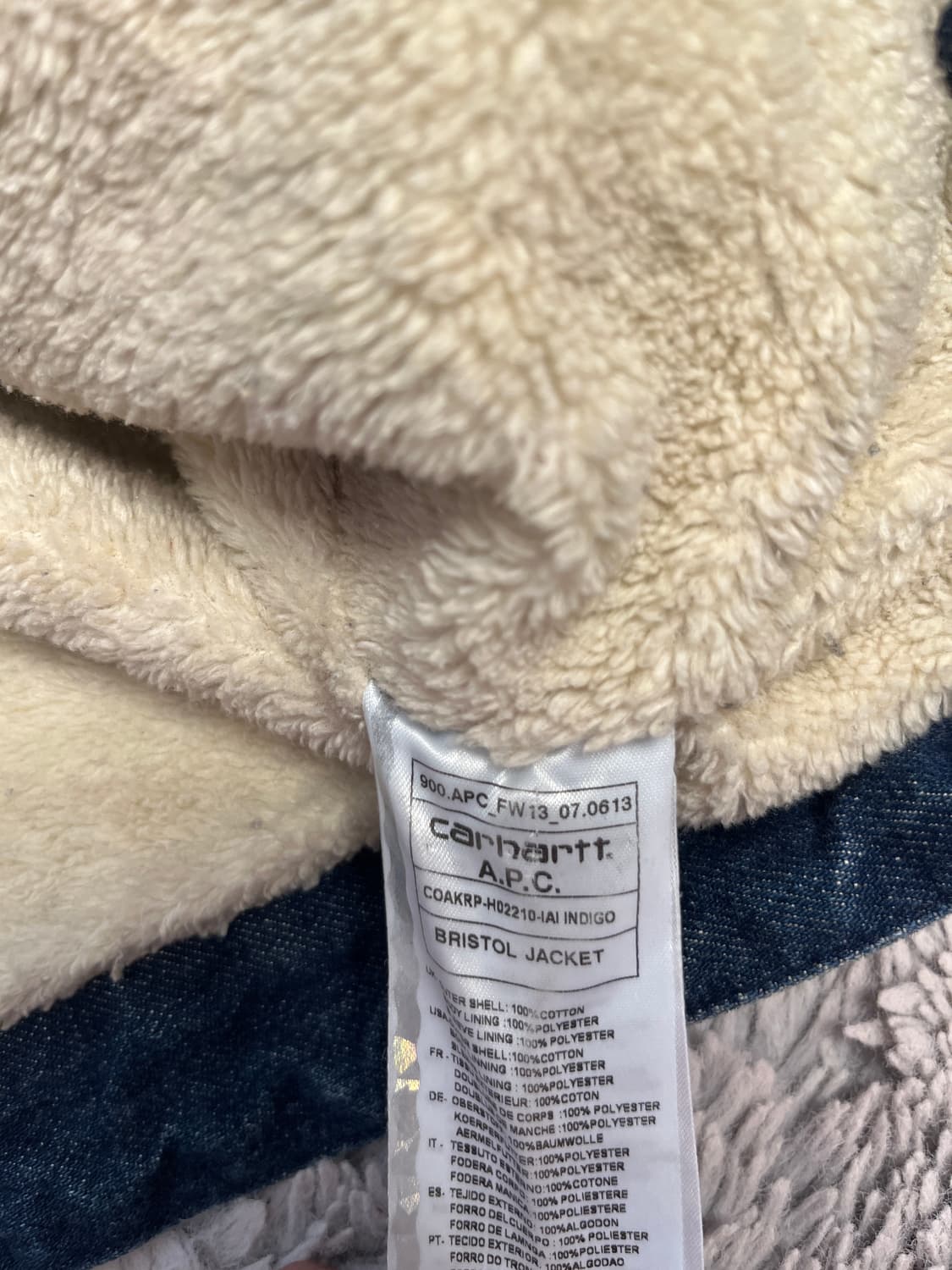 칼하트WIP 아페쎄 브리스톨 자켓 [L] 상품이미지5