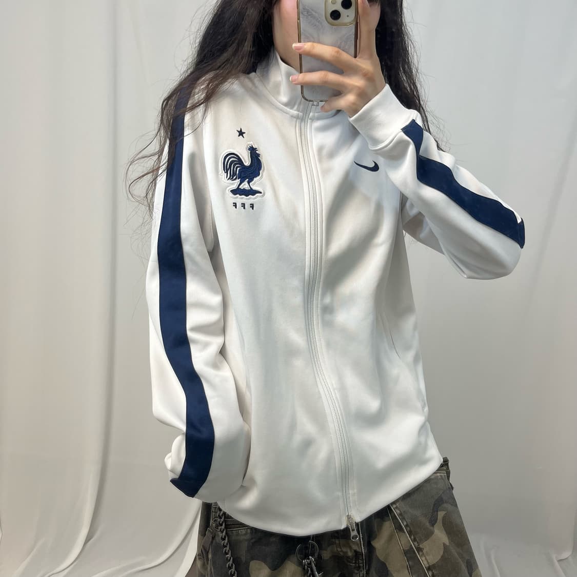 Nike white France two-way jersey 상품이미지3