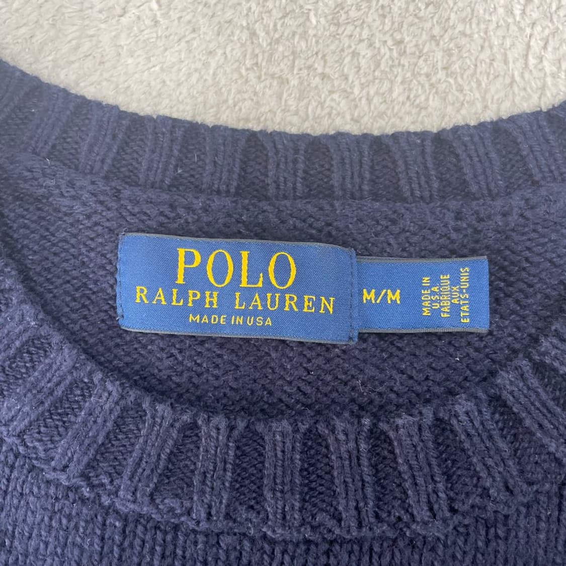 M 폴로 USA 성조기 니트 네이비 상품이미지10
