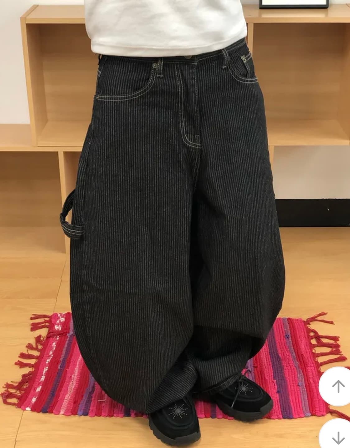 블랙 스프라이트 데님 팬츠 상품이미지3