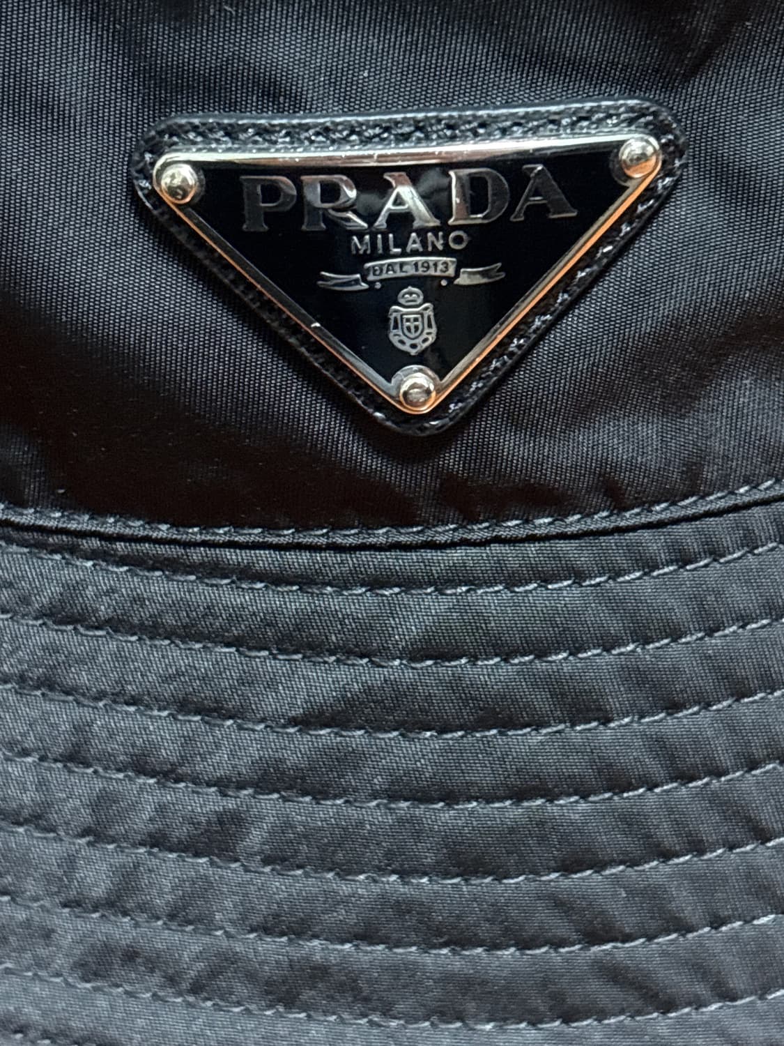 [L] 프라다 리나일론 버킷햇 상품이미지2